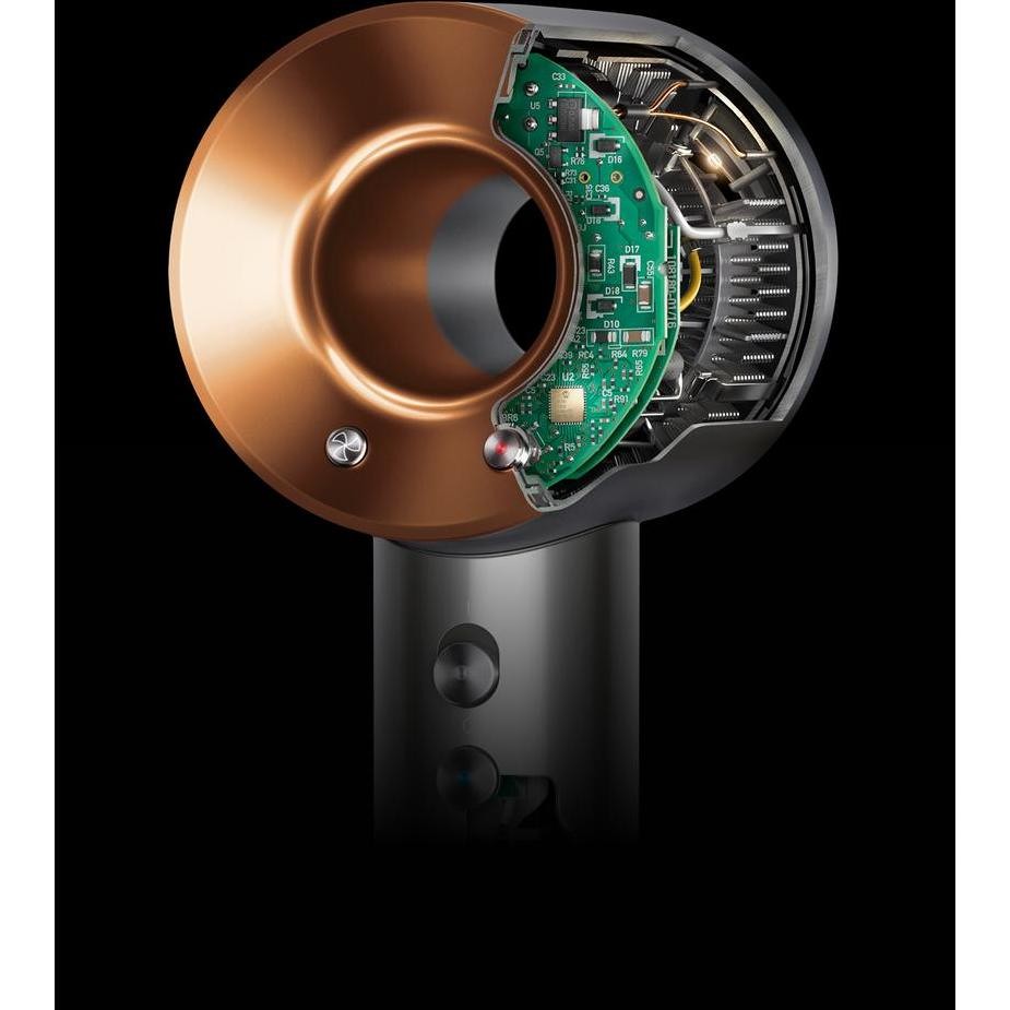 Dyson Supersonic HD07 COPPER Phon asciugatura rapide air multiplier + Accessori Potenza 1600 W Colore Blu, Rame