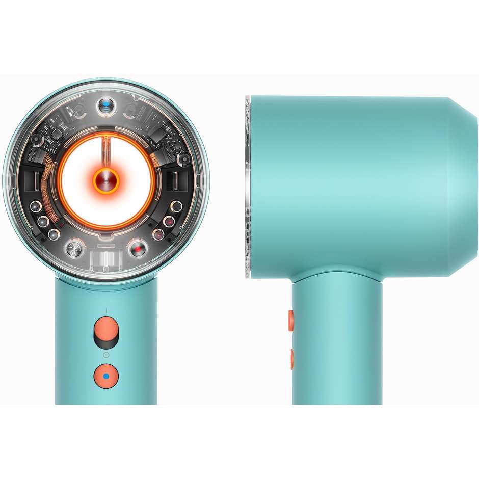 Dyson Supersonic Natural 515276-01 Phon per asciugare i capelli Potenza 1600 W Colore Acquamarina/tangerine