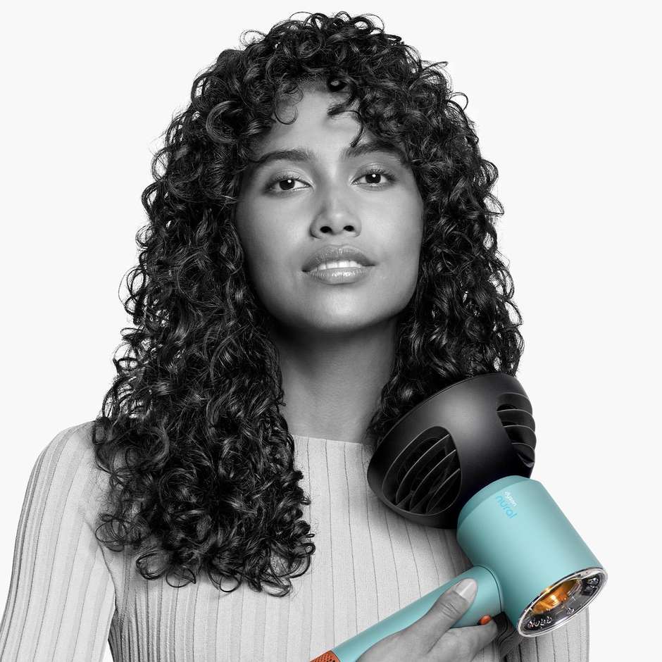 Dyson Supersonic Natural 515276-01 Phon per asciugare i capelli Potenza 1600 W Colore Acquamarina/tangerine