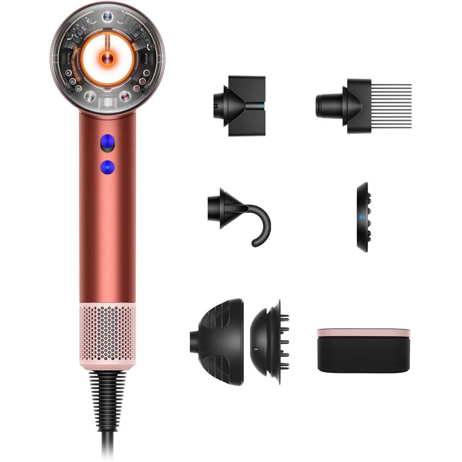 Dyson Supersonic Natural 561725-01 Phon per asciugare i capelli Potenza 1600 W Colore Strawberry/bronze