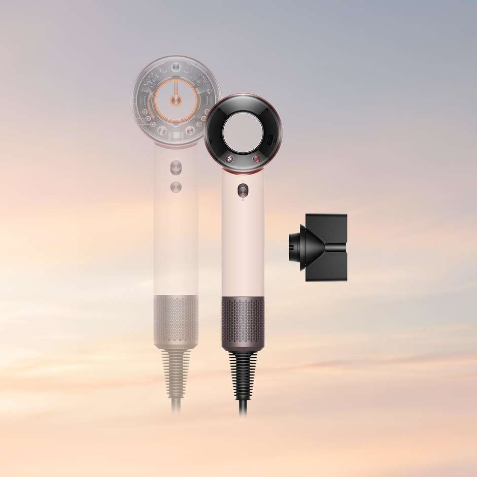 Dyson Supersonic Travel Asciugacapelli da Viaggio 2 Velocità 3 Temperature Rosa Cipria