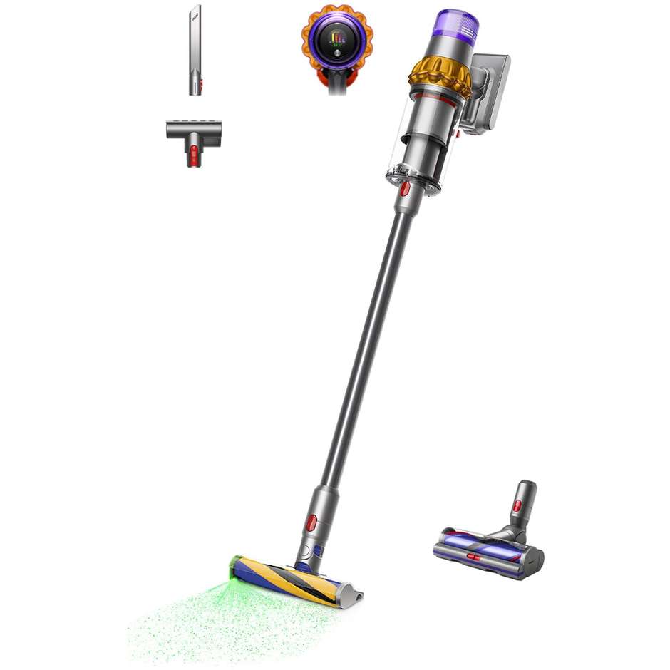 Dyson V15 Detect Absolute Scopa elettrica senza filo 60 min LCD