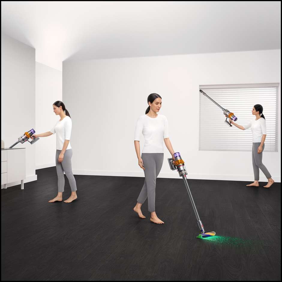 Dyson V15 Detect Absolute Scopa elettrica senza filo 60 min LCD