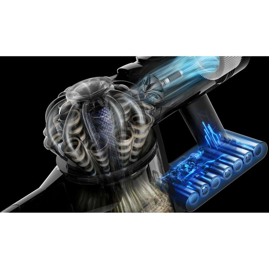 Dyson V8 Absolute Scopa Elettrica Senza Filo - 60 min, Spazzola Motorbar + Mini Turbo, Nero