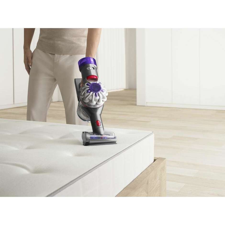 Dyson V8 Advanced Aspirapolvere a bastone 2 in 1 Batteria Secco Senza sacchetto Colore Nichel, Argento