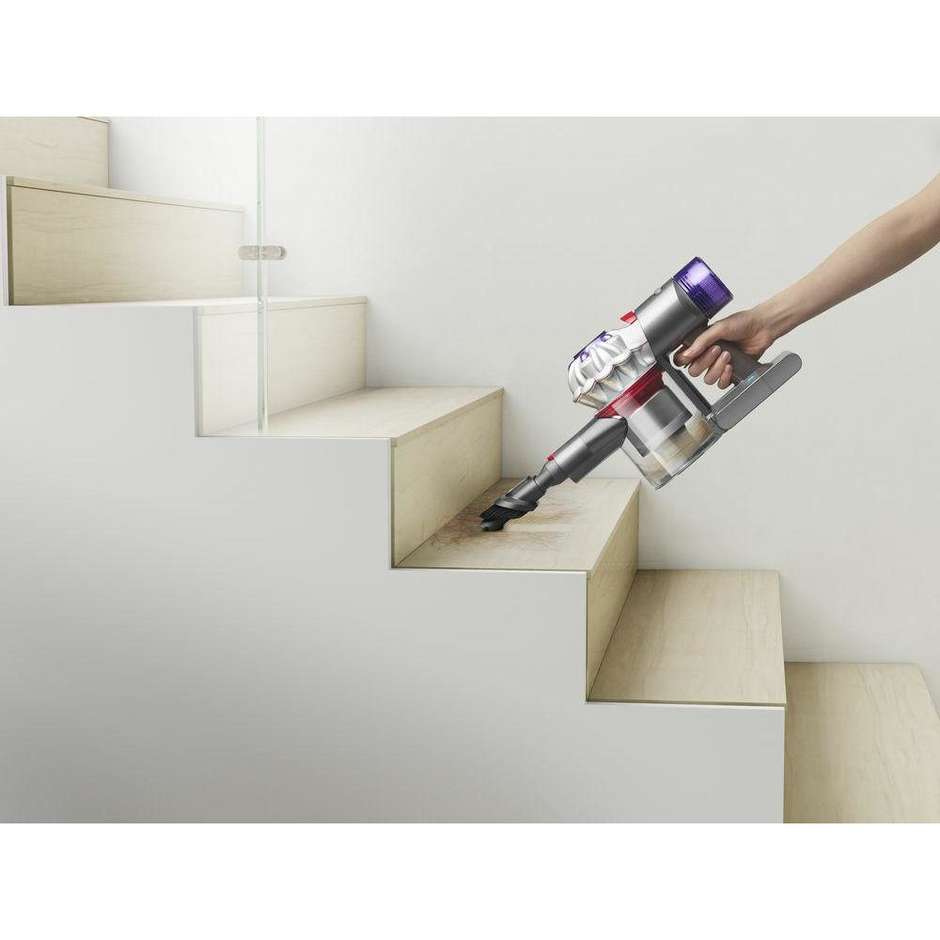 Dyson V8 Advanced Aspirapolvere a bastone 2 in 1 Batteria Secco Senza sacchetto Colore Nichel, Argento