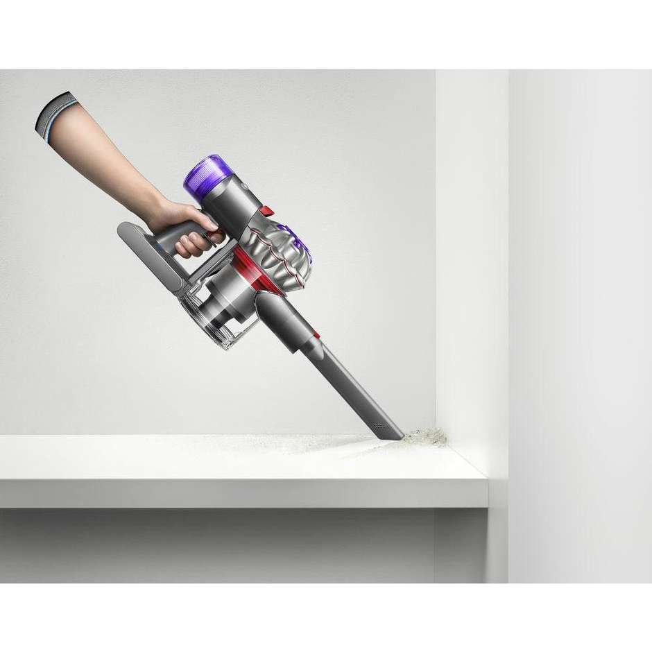 Dyson V8 Advanced Aspirapolvere a bastone 2 in 1 Batteria Secco Senza sacchetto Colore Nichel, Argento