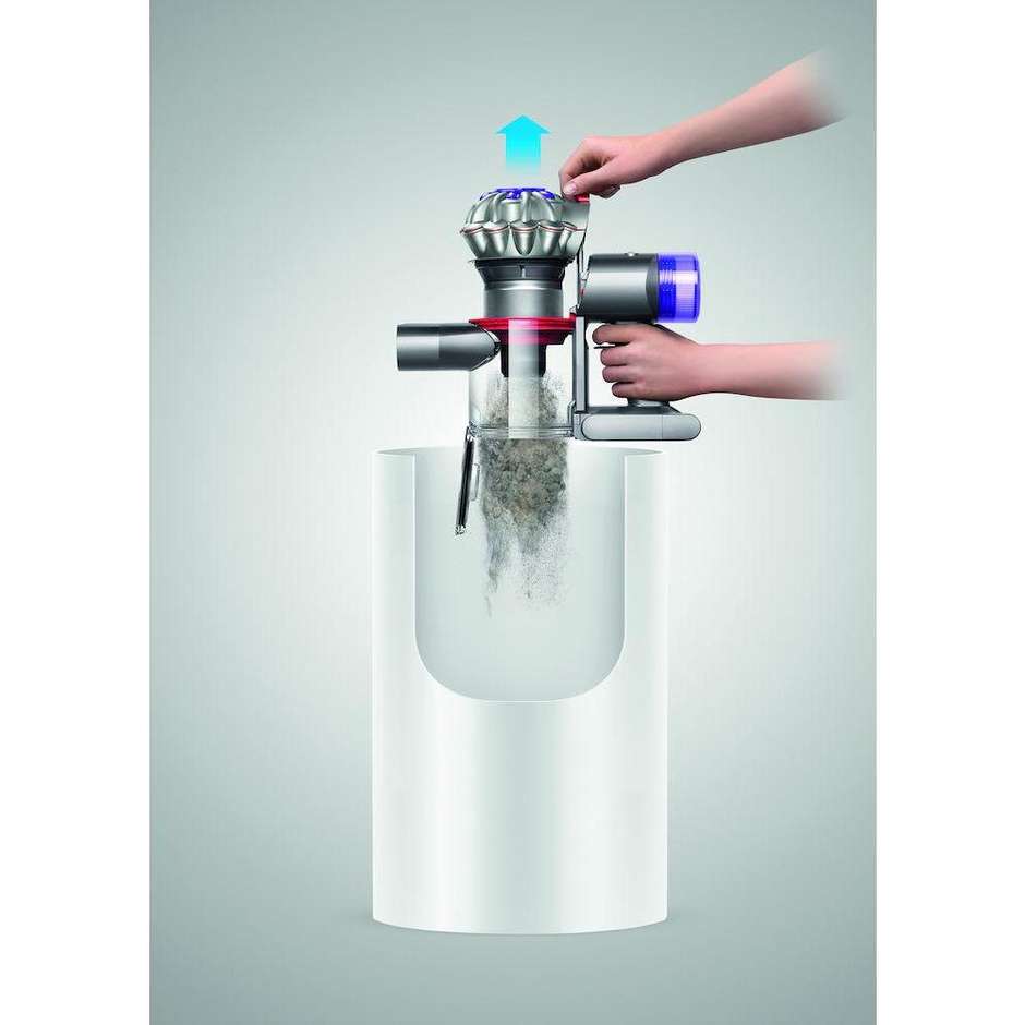 DYSON V8 Scopa elettrica senza filo Senza sacco Potenza 425 W Colore Silver