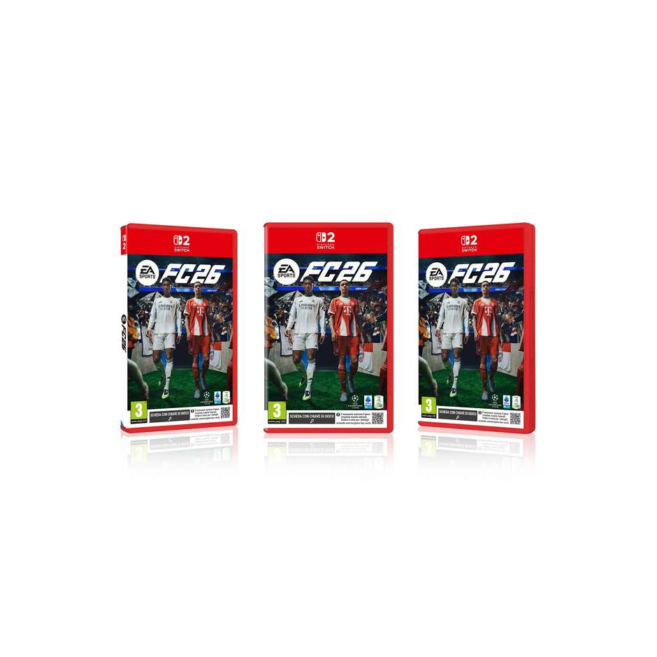 EA Sports FC 26 per Nintendo Switch (118663) Simulatore di Calcio Portatile Motore Frostbite e Modalità Rush 5v5 Italiano Scheda di Gioco