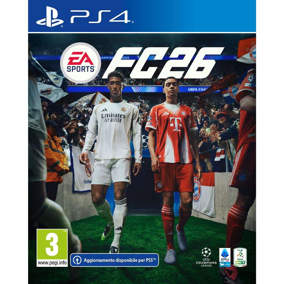 EA Sports FC 26 per PlayStation 4 (117982) Simulatore di Calcio Ufficiale con Ultimate Team e Modalità Carriera Italiano Disco di Gioco