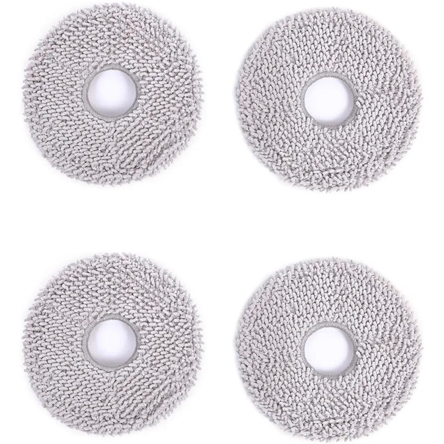 ECOVACS D-CC03-0051 Set 4 Panni di Lavaggio Lavabili in Microfibra per Robot DEEBOT X5 OMNI e PRO