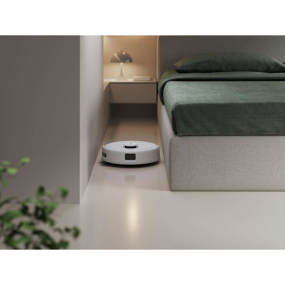 Ecovacs Deebot MINI Blue Robot Capacitàa 1,4 Lt Senza sacchetto Colore Blu, Bianco