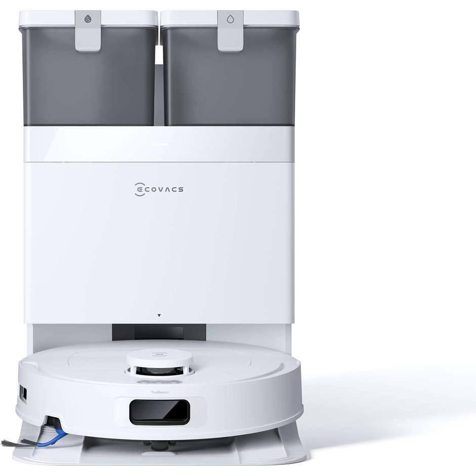 Ecovacs DEEBOT T30C Robot Aspirapolvere e Lavapavimenti 20000 Pa, Bianco