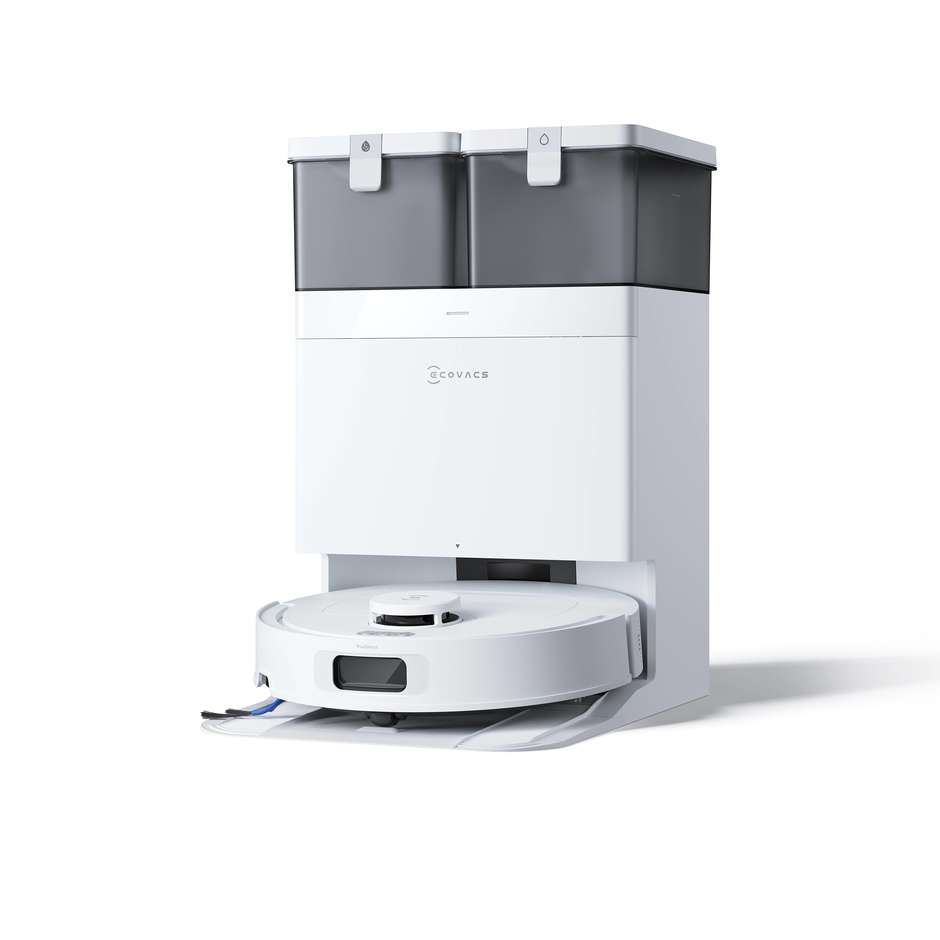 Ecovacs DEEBOT T30C Robot Aspirapolvere e Lavapavimenti 20000 Pa, Bianco