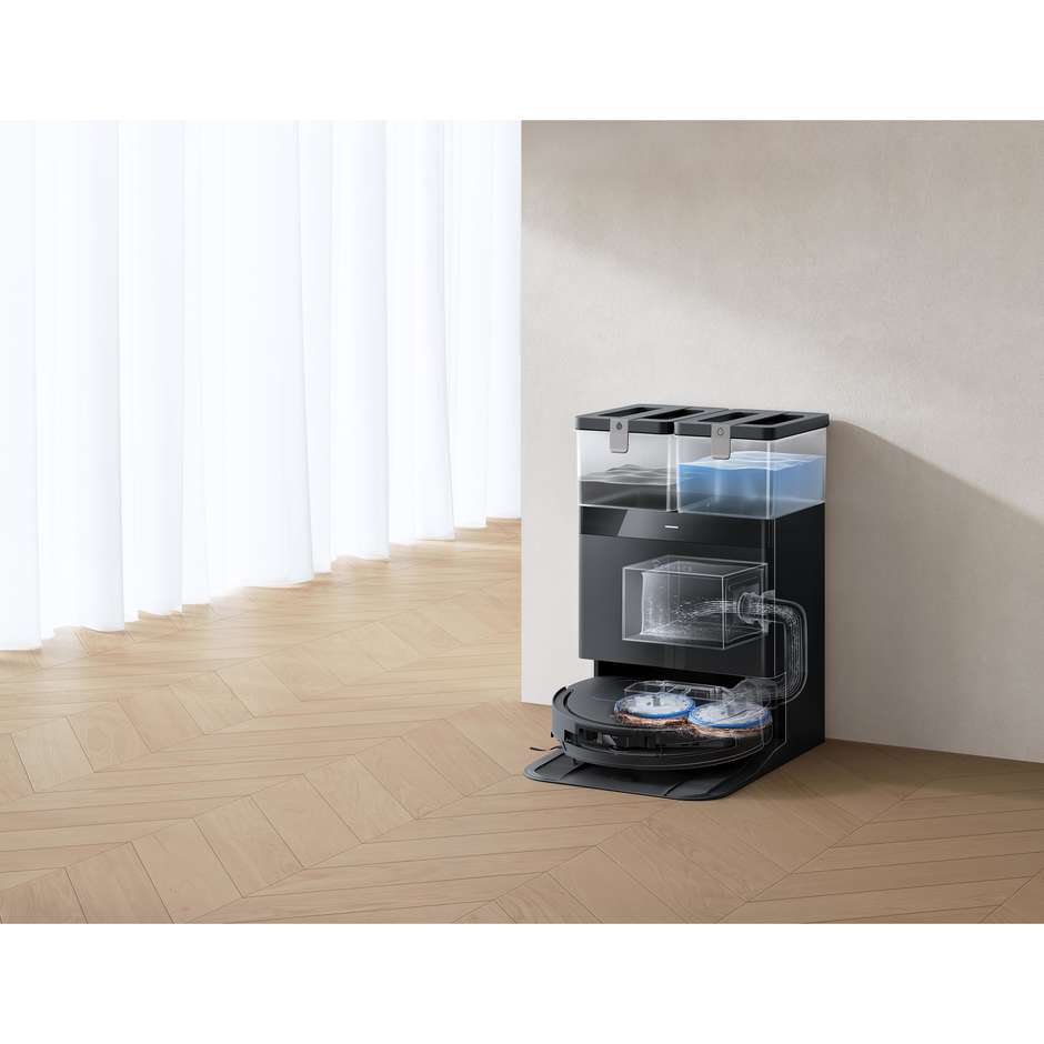 Ecovacs DEEBOT T50 OMNI Gen3 Robot aspirapolvere 25000 Pa nero