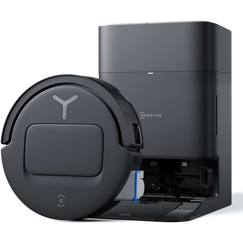 Ecovacs Deebot T80 Omni Robot Aspira-Lava Stazione Multifunzione Acqua Calda Bianco