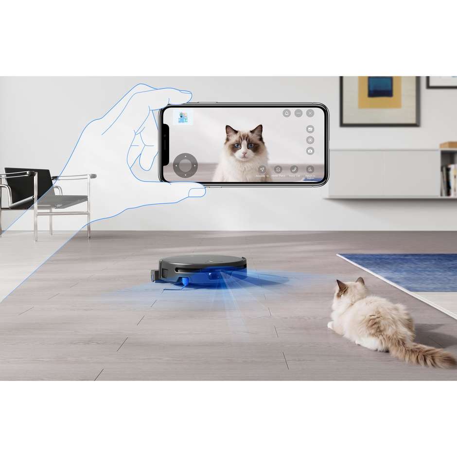Ecovacs DEEBOT T90S PRO OMNI Robot aspirapolvere lavapavimenti 40000 Pa con stazione nero