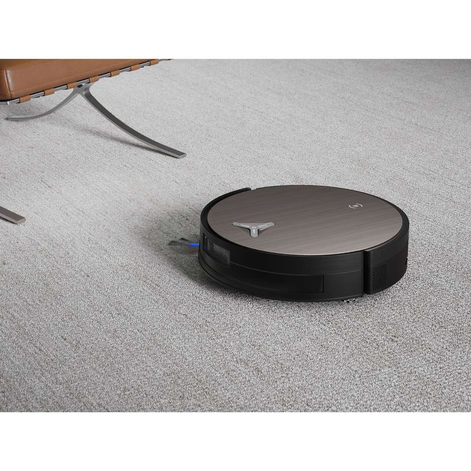 Ecovacs DEEBOT X11 OmniCyclone Robot Aspirapolvere e Lavapavimenti 19500Pa con Stazione Ciclonica Senza Sacco