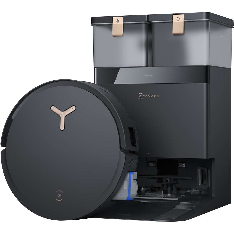 Ecovacs Deebot X8 Pro Omni Robot Aspirapolvere Lavapavimenti Sacchetto per la polvere Colore Nero