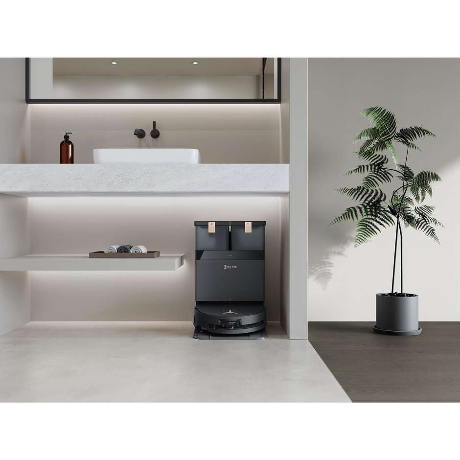 Ecovacs Deebot X8 Pro Omni Robot Aspirapolvere Lavapavimenti Sacchetto per la polvere Colore Nero