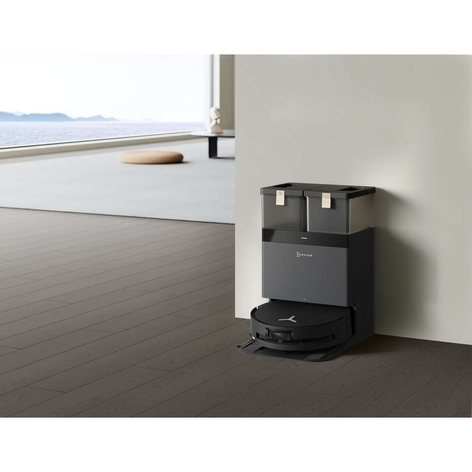 Ecovacs Deebot X8 Pro Omni Robot Aspirapolvere Lavapavimenti Sacchetto per la polvere Colore Nero