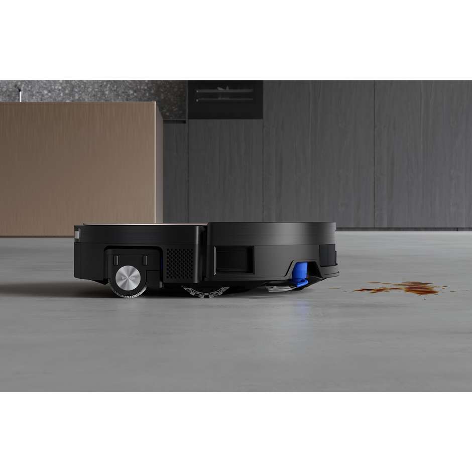 Ecovacs DEEBOTX11OMNICYCLONE Robot Aspirapolvere e Lavapavimenti Smart Nero