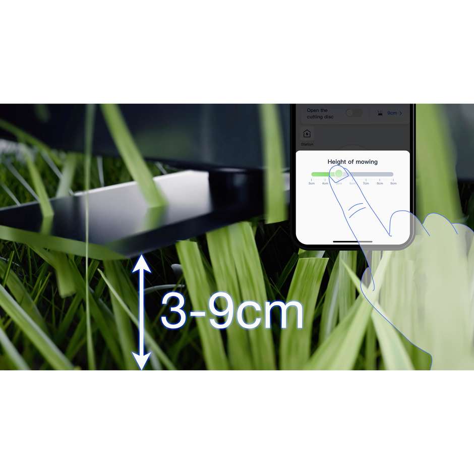 Ecovacs GOAT A1600 LiDAR PRO EU tagliaerba robot 1600 m², 33 cm, IPX6