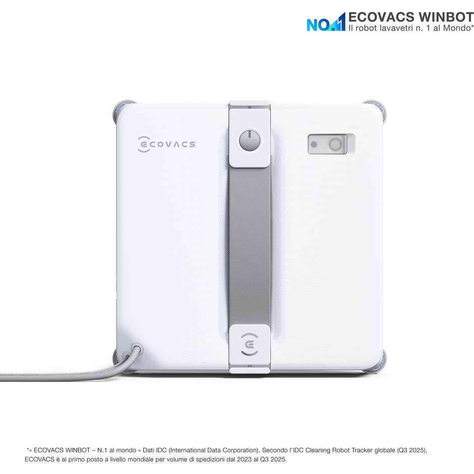 ECOVACS WINBOT MINI 2 Robot lavavetri con WIN-SLAM 4.0 e spruzzo ultrasuoni