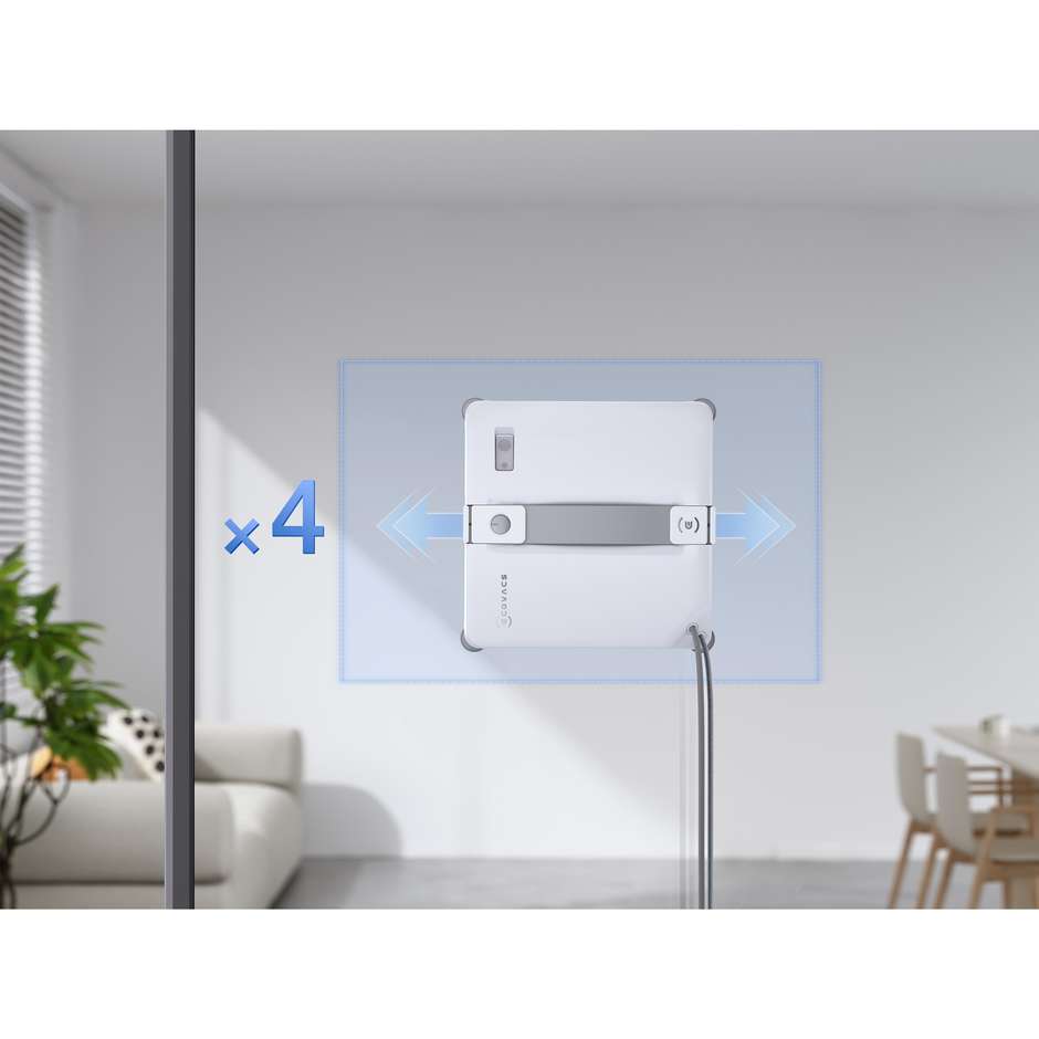 ECOVACS WINBOT MINI 2 Robot lavavetri con WIN-SLAM 4.0 e spruzzo ultrasuoni