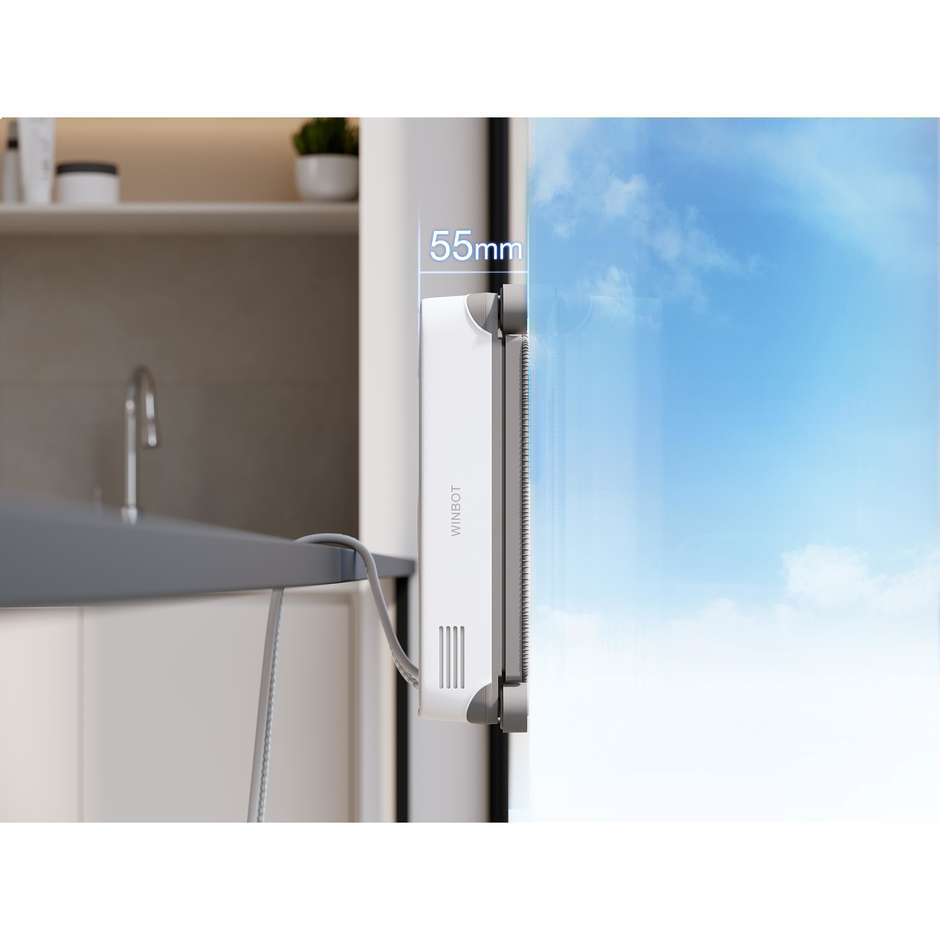 ECOVACS WINBOT MINI 2 Robot lavavetri con WIN-SLAM 4.0 e spruzzo ultrasuoni
