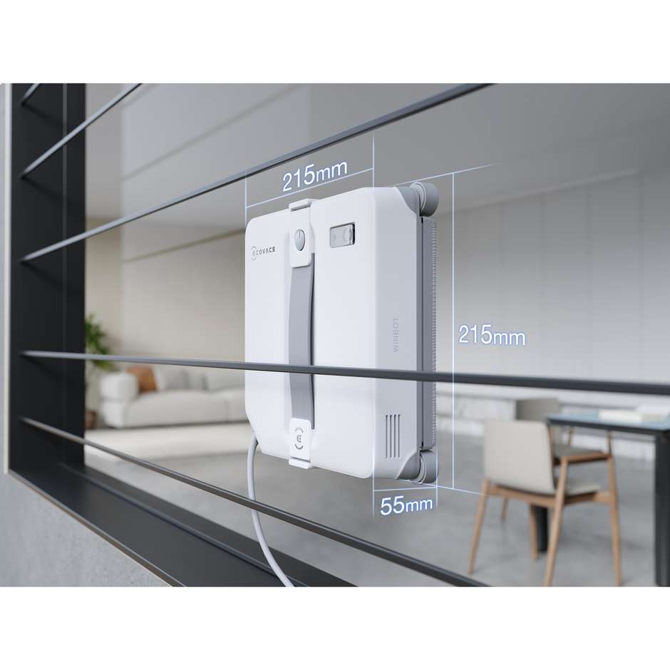 ECOVACS WINBOT MINI 2 Robot lavavetri con WIN-SLAM 4.0 e spruzzo ultrasuoni
