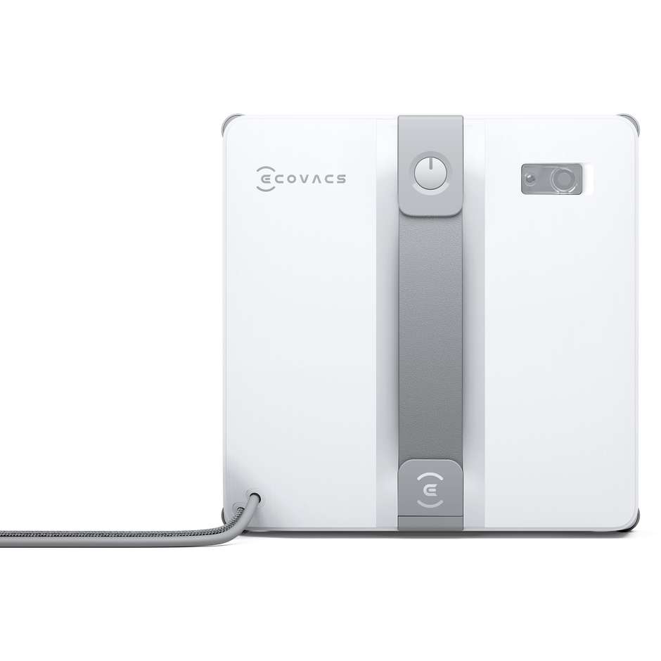Ecovacs WINBOT Mini Robot Lavavetri Compatto Spessore 55 mm Serbatoio 60 ml Bianco e Grigio