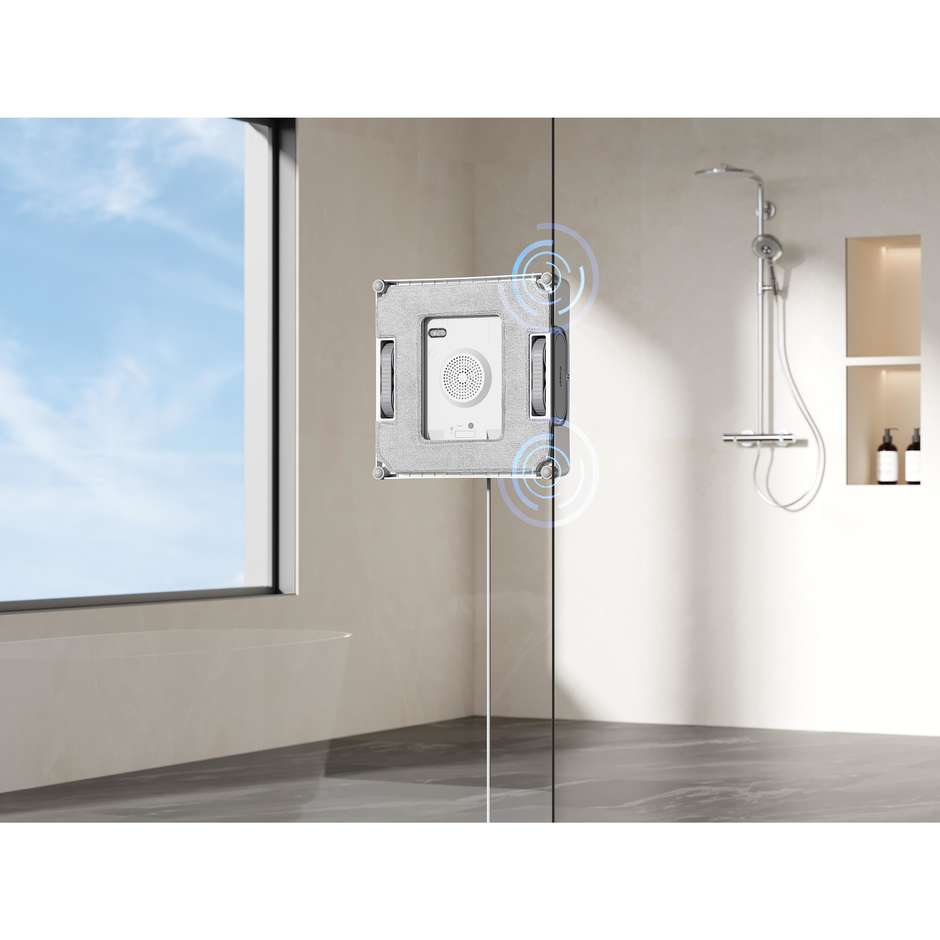 Ecovacs WINBOT W2 PRO OMNI Robot Lavavetri con Stazione Multifunzione Portatile Bianco