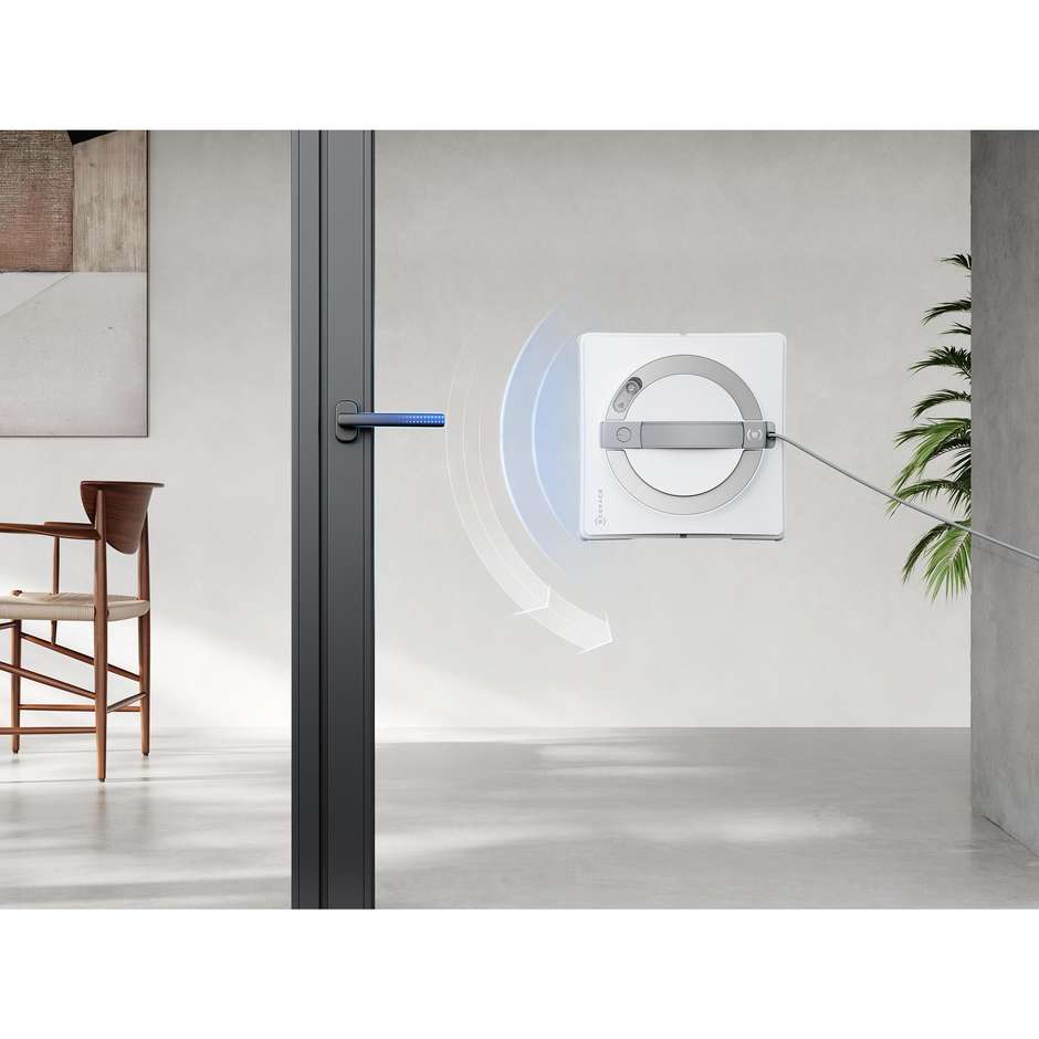 ECOVACS WINBOT W2 PRO OMNI Robot Lavavetri per Finestre con Stazione Multifunzionale 6 in 1, Batteria 4500 mAh, 110 min, Bianco