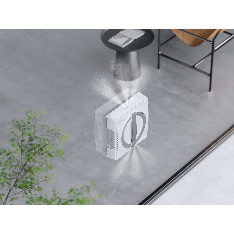 ECOVACS WINBOT W2 PRO OMNI Robot Lavavetri per Finestre con Stazione Multifunzionale 6 in 1, Batteria 4500 mAh, 110 min, Bianco