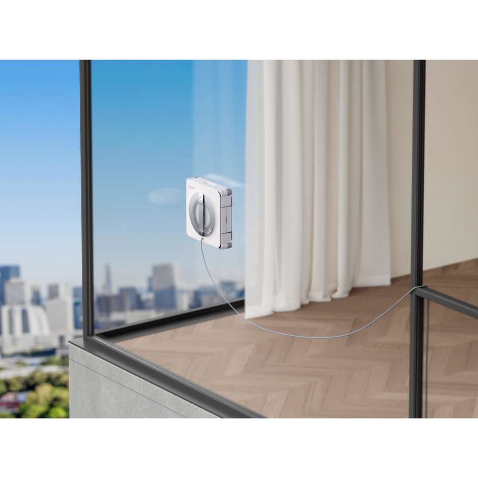 Ecovacs WINBOT W2S PRO OMNI robot lavavetri con stazione, TruEdge 2.0 e autonomia fino a 110 minuti