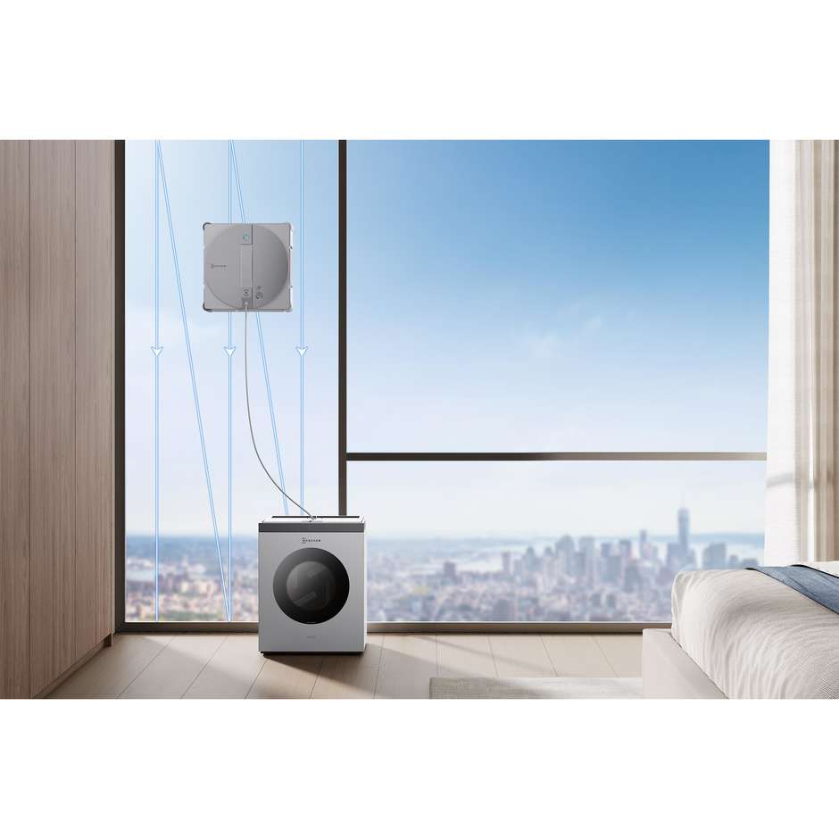 Ecovacs WINBOT W3 OMNI EU Robot Lavavetri con Aspirazione 8000 Pa