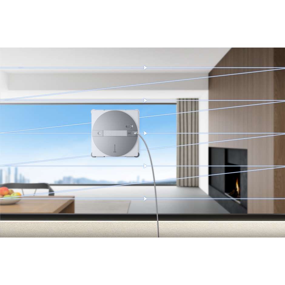 Ecovacs WINBOT W3 OMNI EU Robot Lavavetri con Aspirazione 8000 Pa