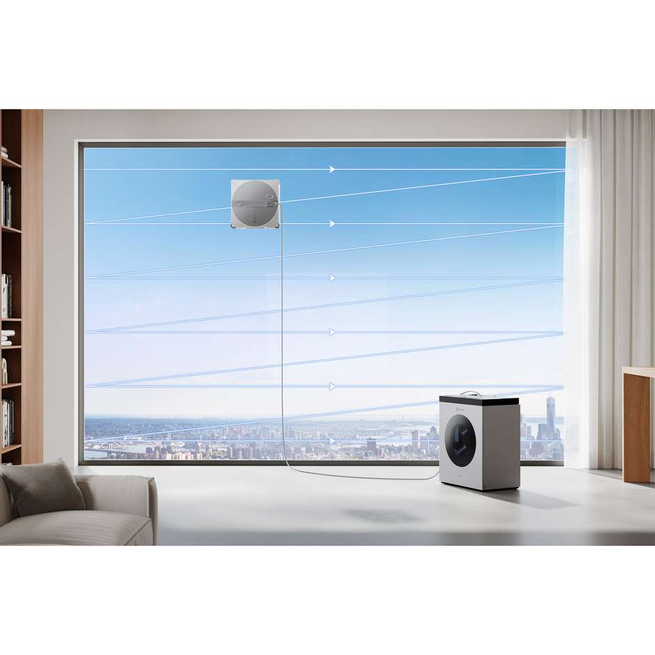 Ecovacs WINBOT W3 OMNI EU Robot Lavavetri con Aspirazione 8000 Pa
