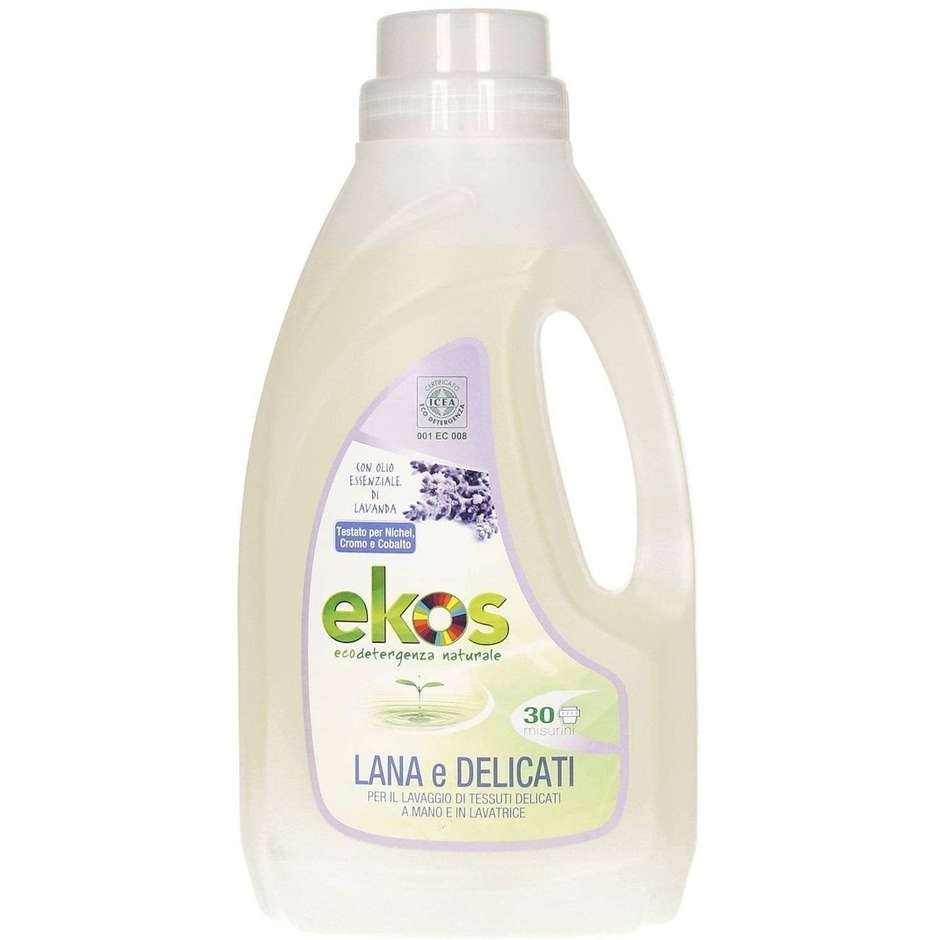 Ekos 549254 Ecobag Bucato Ammorbidente Capacità 1 litro colore bianco