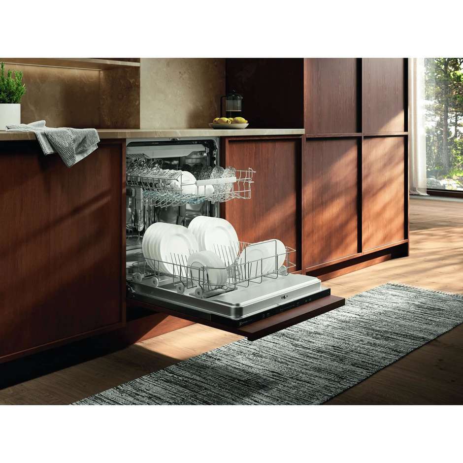 Electrolux E52LC202S lavastoviglie da incasso totale 60 cm, 14 coperti, classe C, AirDry