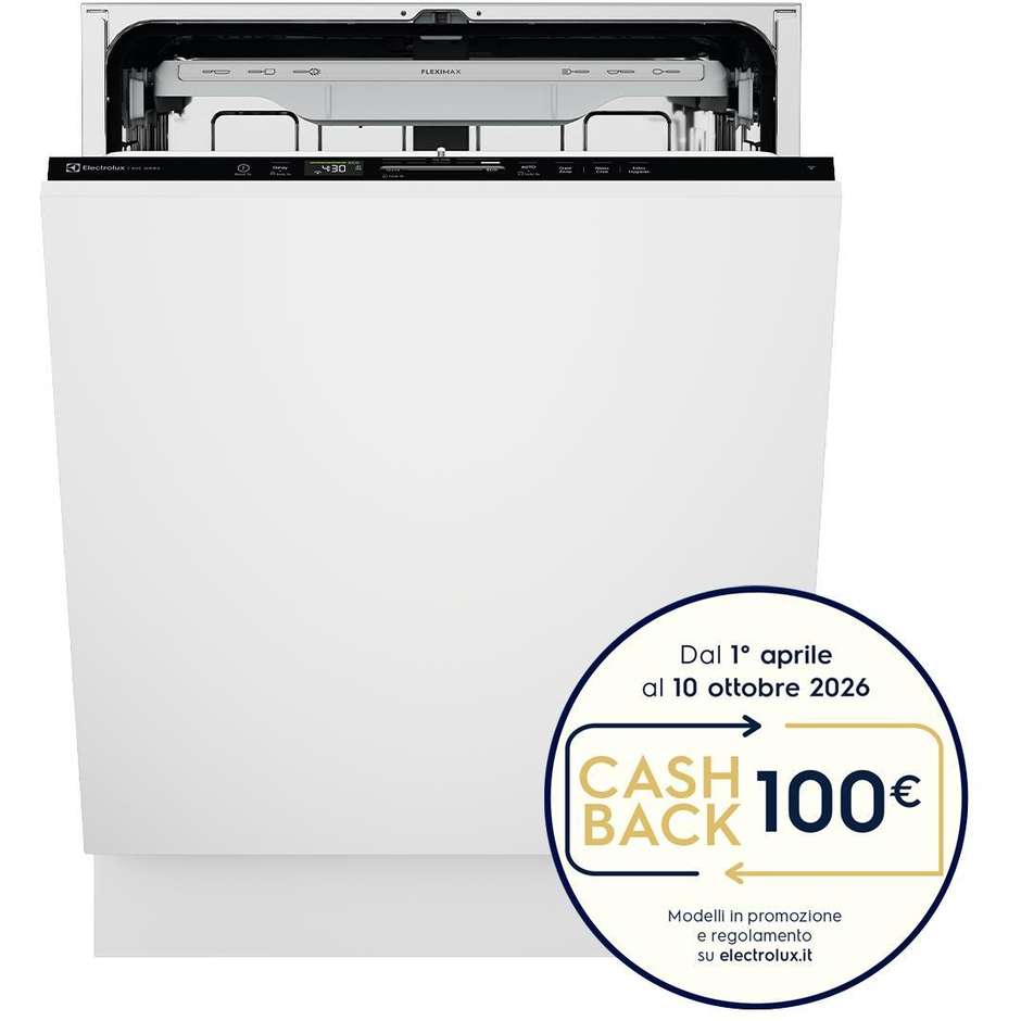 Electrolux E82LX220S Lavastoviglie da Incasso 60 cm 14 Coperti Wi-Fi Classe A