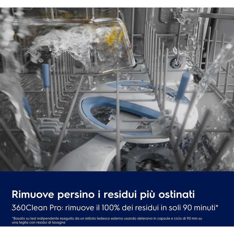 Electrolux E82LX220S Lavastoviglie da Incasso 60 cm 14 Coperti Wi-Fi Classe A