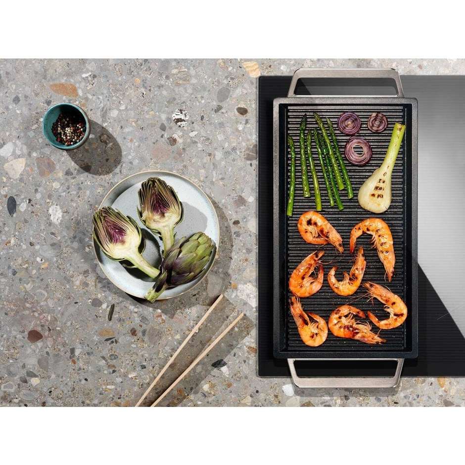 Electrolux EIV83443CT Piano cottura a induzione 80 cm Bridge 4 zone Nero