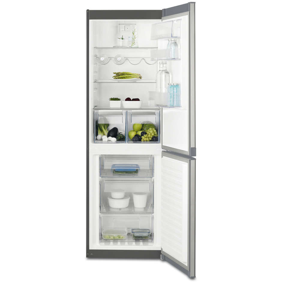 Electrolux EN3350MOX frigorifero combinato 311 litri classe A++ No Frost colore inox