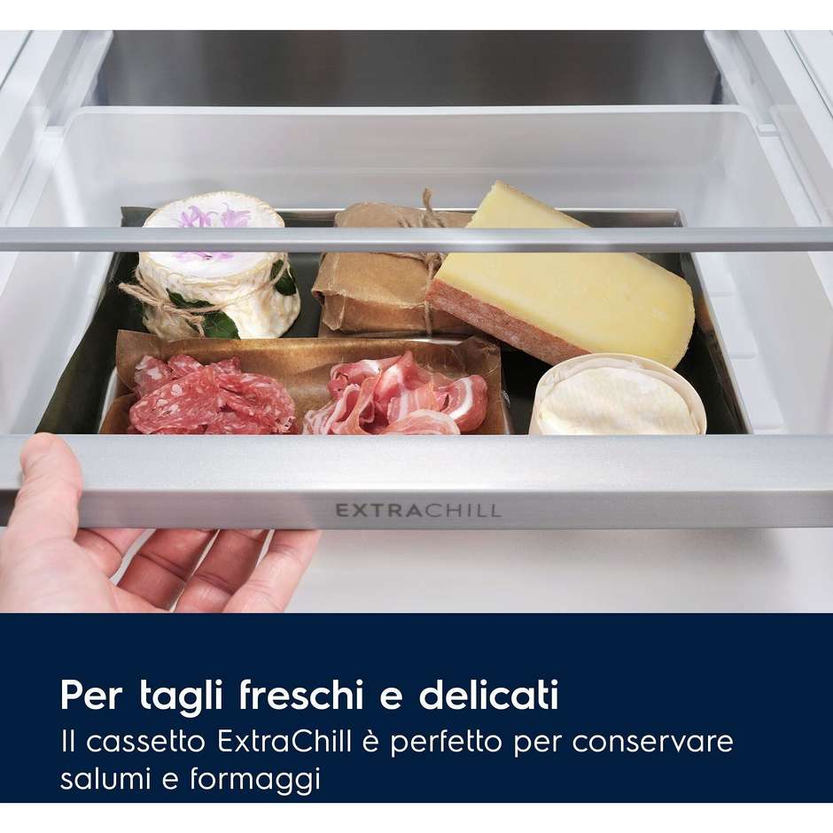 Electrolux ENA7CD19S Frigorifero Combinato da Incasso 269L No Frost Bianco