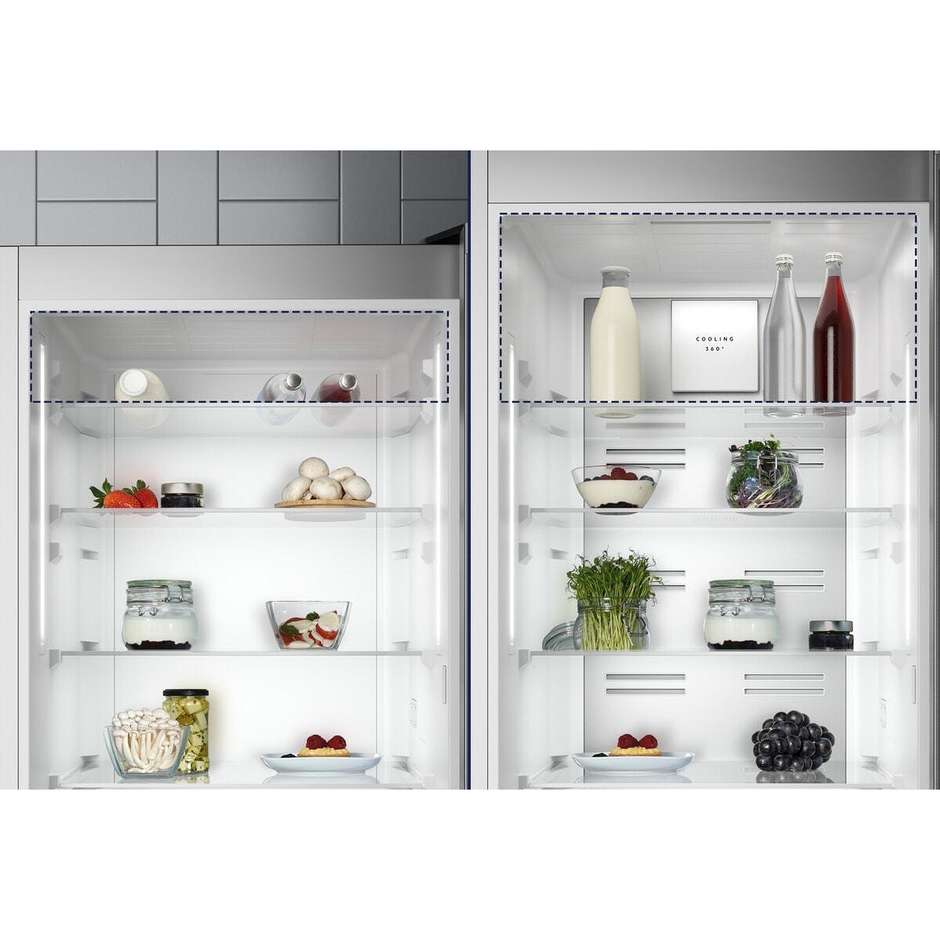 Electrolux ENA7CD19S Frigorifero Combinato da Incasso 269L No Frost Bianco