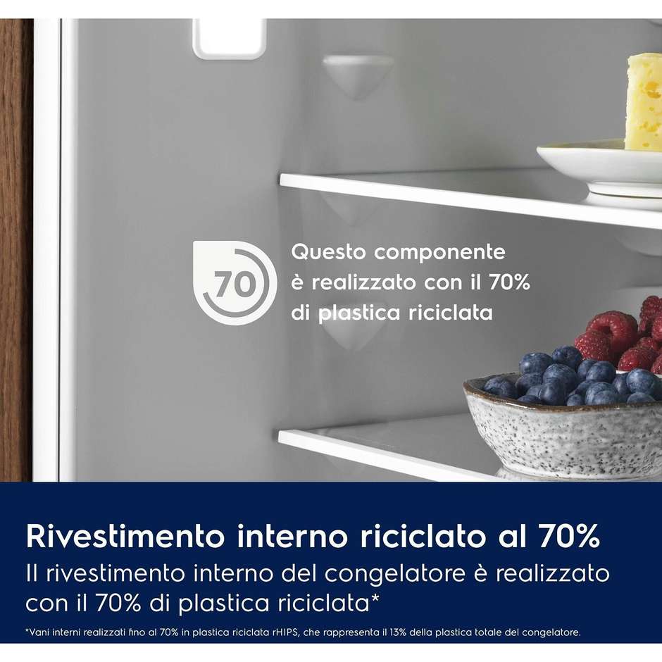 Electrolux ENA7CE18S Frigorifero Combinato No Frost 248 L Bianco