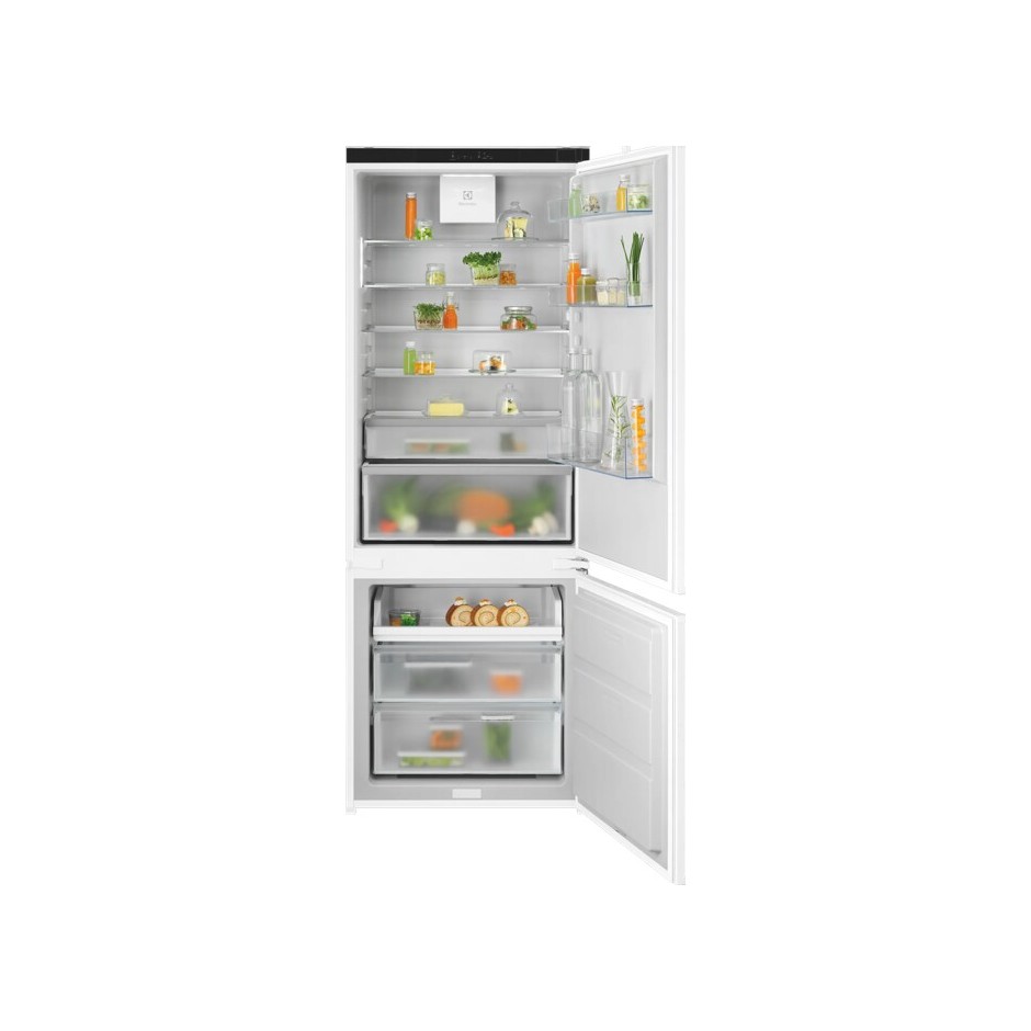 Electrolux ENA7TE75S frigorifero combinato da incasso TwinTech Total No Frost 375 l, classe E