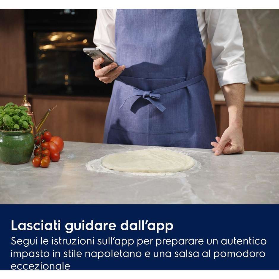Electrolux EOX8P08WH Forno da Incasso Pirolitico Pizza Expert 72L A++ Nero